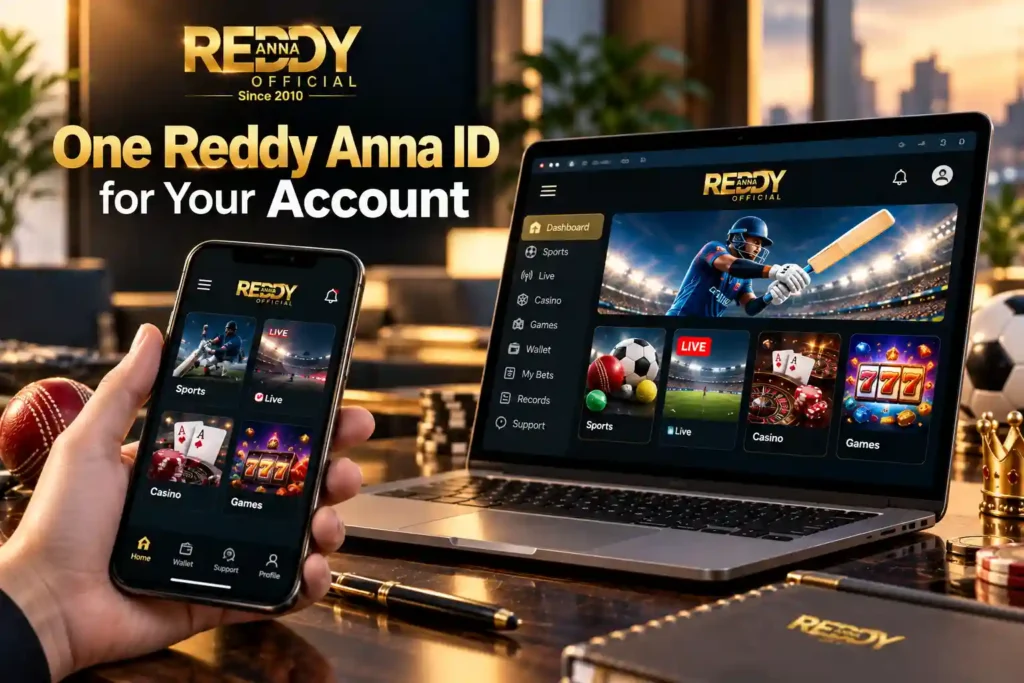 One Reddy Anna ID for Your Account