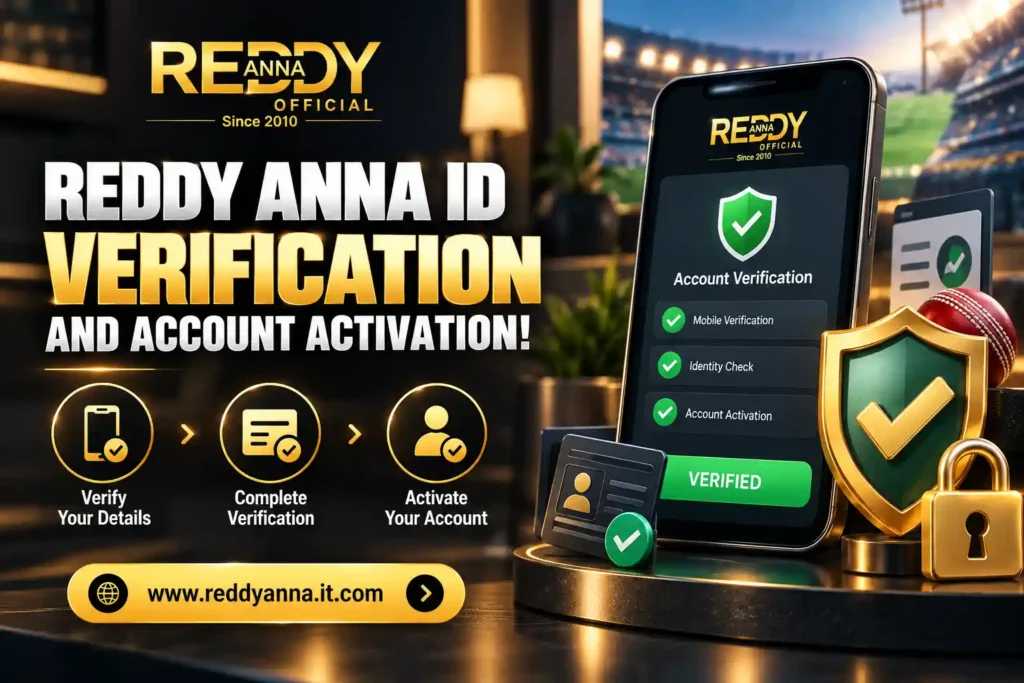 Reddy Anna ID Verification and Account Activation